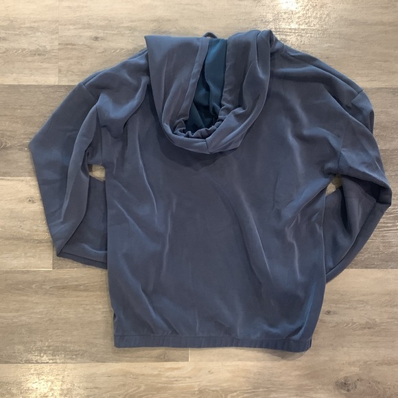 Rachel Zoe crop quarter-zip hoodie ladies medium - Picture 4 of 6